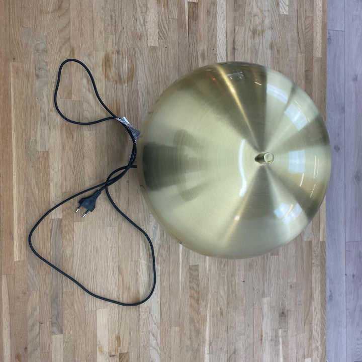 H&M HOME elegant bordlampe av gullfarget metall