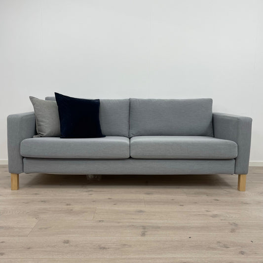 Nyrenset | Grå IKEA Karlstad 3-seter sofa