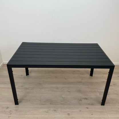 Jysk helsort hagebord i minimalistisk design