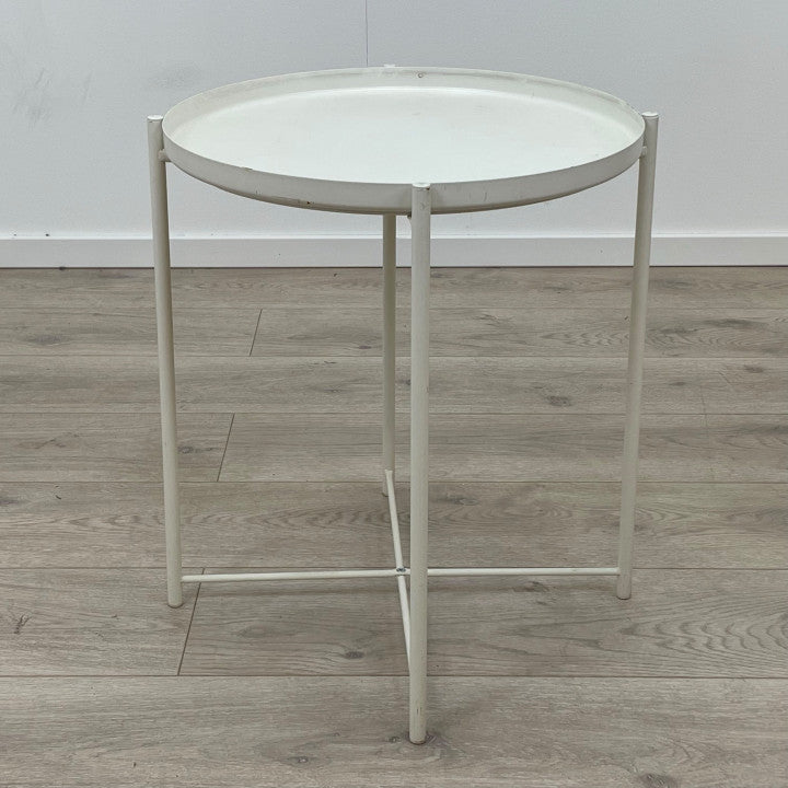 IKEA GLADOM hvit brettbord