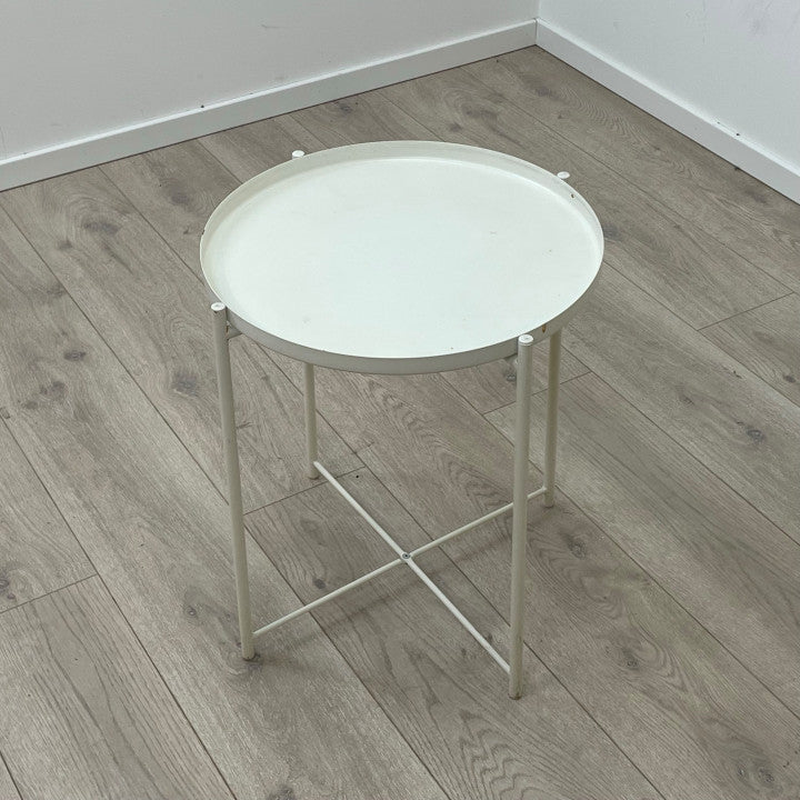 IKEA GLADOM hvit brettbord