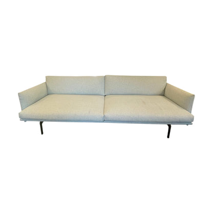 Outline 2-seter sofa fra Muuto i blå