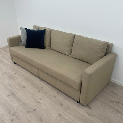 Nyrenset | Beige IKEA Friheten 3-seter sovesofa