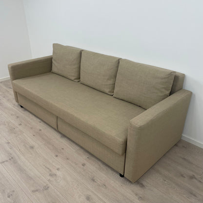 Nyrenset | Beige IKEA Friheten 3-seter sovesofa