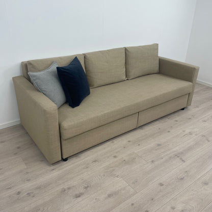 Nyrenset | Beige IKEA Friheten 3-seter sovesofa