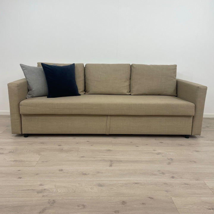 Nyrenset | Beige IKEA Friheten 3-seter sovesofa