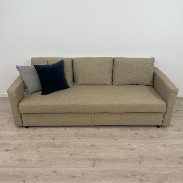 Nyrenset | Beige IKEA Friheten 3-seter sovesofa