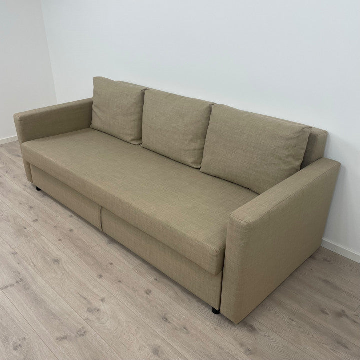 Nyrenset | Beige IKEA Friheten 3-seter sovesofa