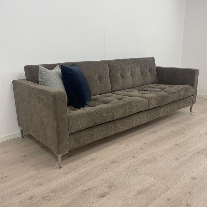Nyrenset | Brun Fogia 3-seter sofa