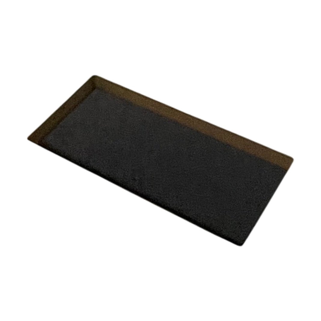 Møtebord i grå med svart understell, 240x100 cm