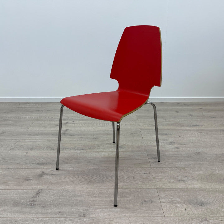 IKEA Vilmar venteromsstoler i rød