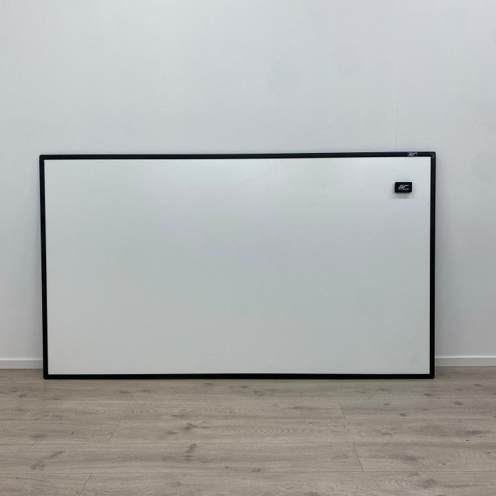 Whiteboard tavle med svart ramme