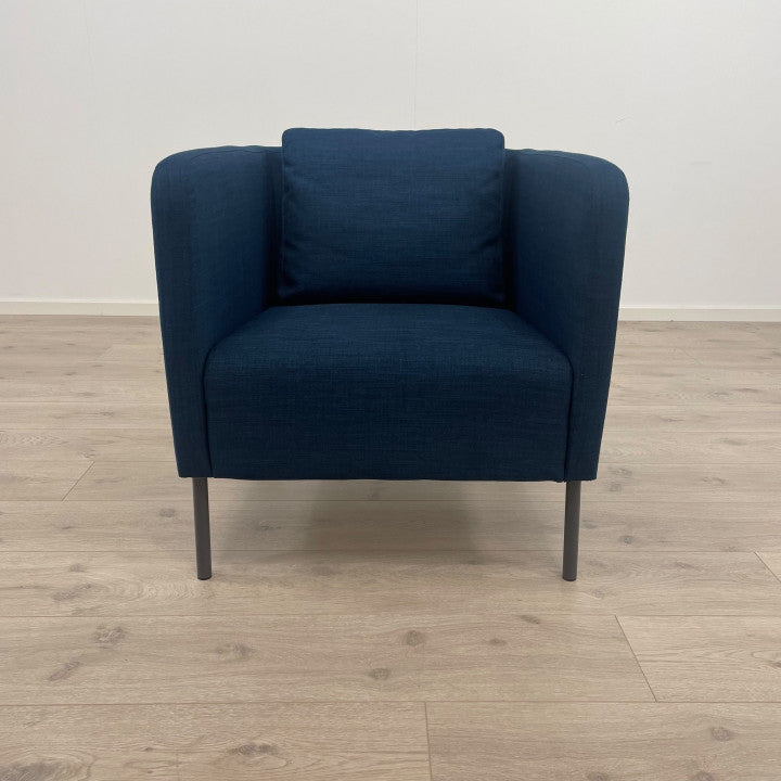 Nyrenset | Mørk blå IKEA Ekerö lenestol