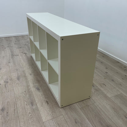 IKEA Kallax hylle med 8 hylleseksjoner