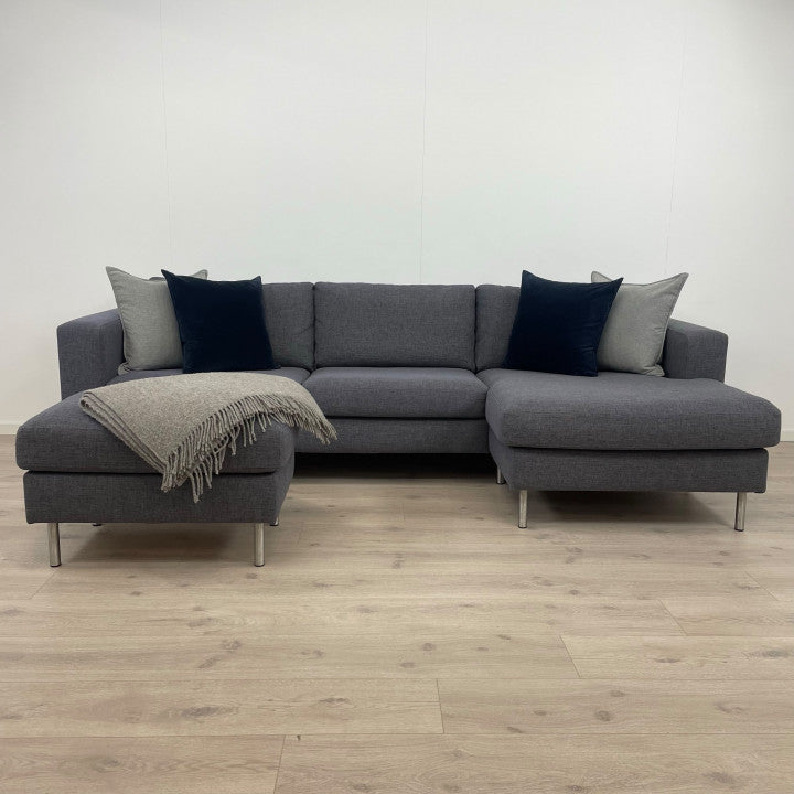 Nyrenset | Habitat Arctic sjeselongsofa med puff