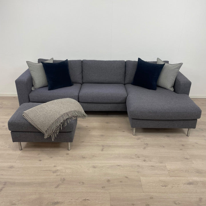 Nyrenset | Habitat Arctic sjeselongsofa med puff