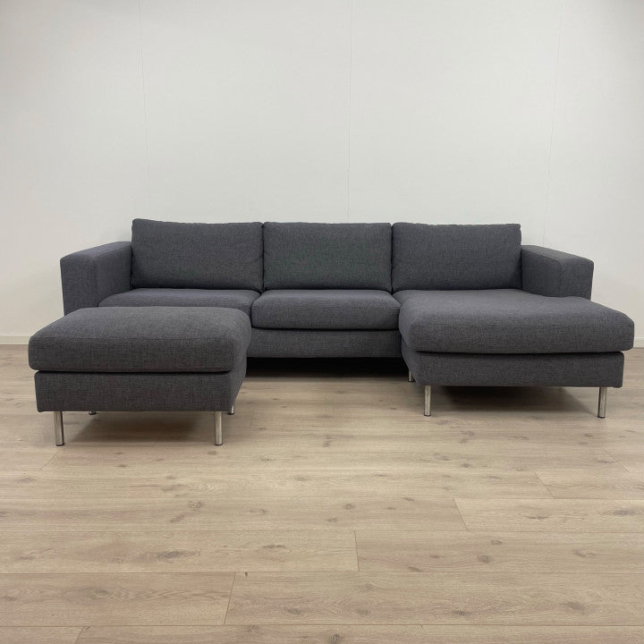 Nyrenset | Habitat Arctic sjeselongsofa med puff