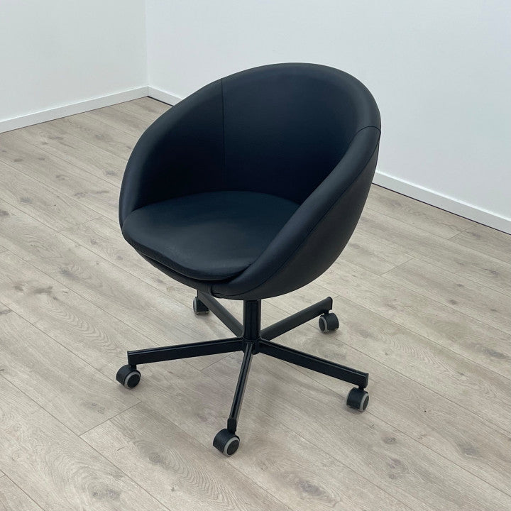 Nyrenset | IKEA Skruvsta kontorstoler med hev/senk, Idhult svart