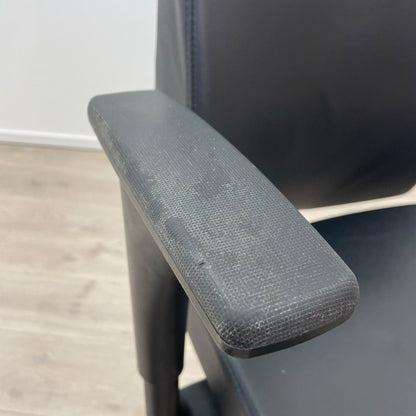 IKEA Volmar kontorstol i skinn