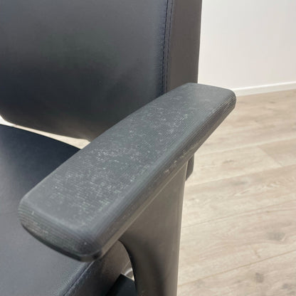 IKEA Volmar kontorstol i skinn