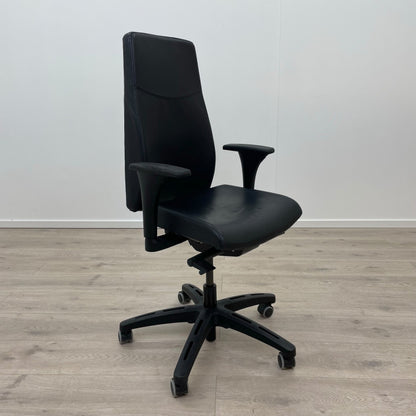 IKEA Volmar kontorstol i skinn