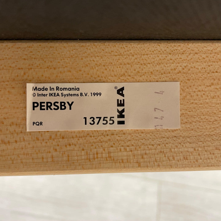 IKEA Persby møtestol i sort ullstoff