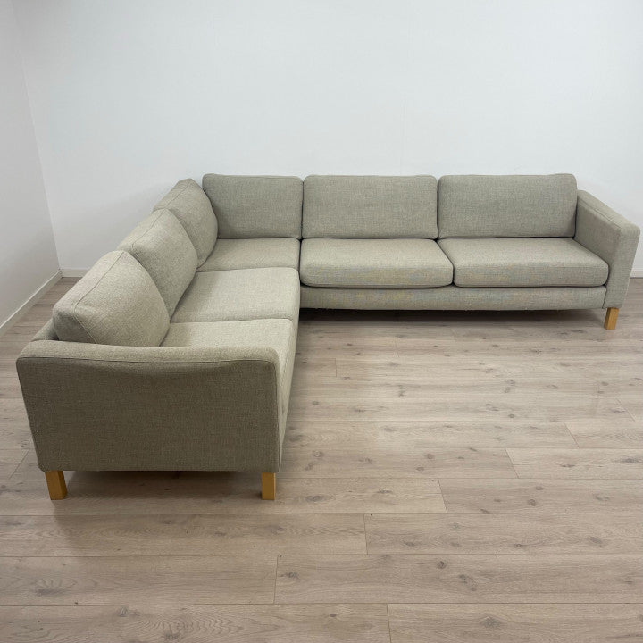 Nyrenset | Beige IKEA Karlstad hjørnesofa