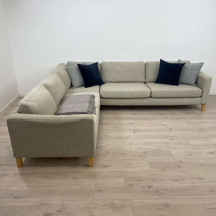 Nyrenset | Beige IKEA Karlstad hjørnesofa