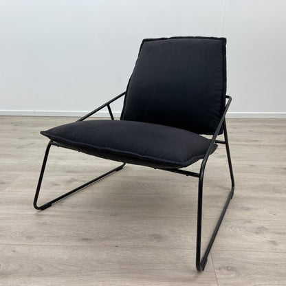 IKEA loungestol i sort