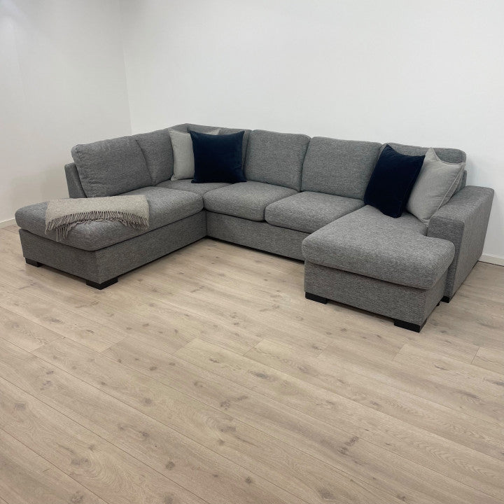 Nyrenset | Max u-sofa med sjeselong fra Skeidar