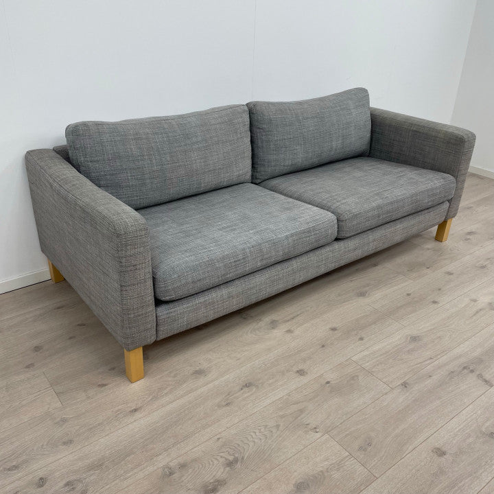 Nyrenset | Grå IKEA Karlstad 3-seter sofa