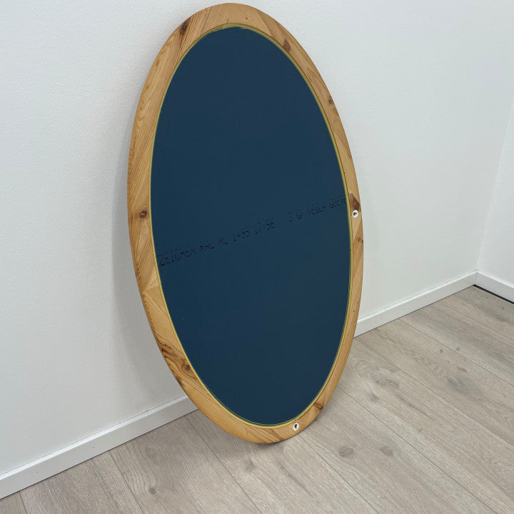 Ovalt Speil