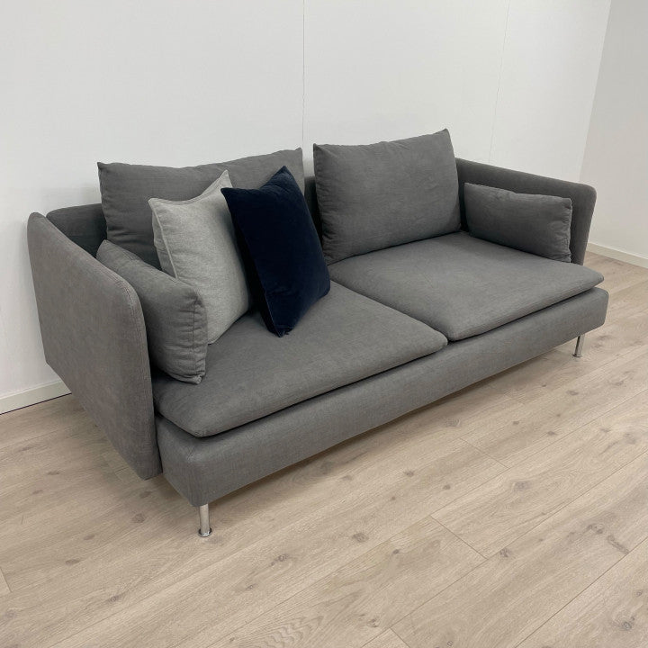 Nyrenset | Grå IKEA Söderhamn 3-seter sofa