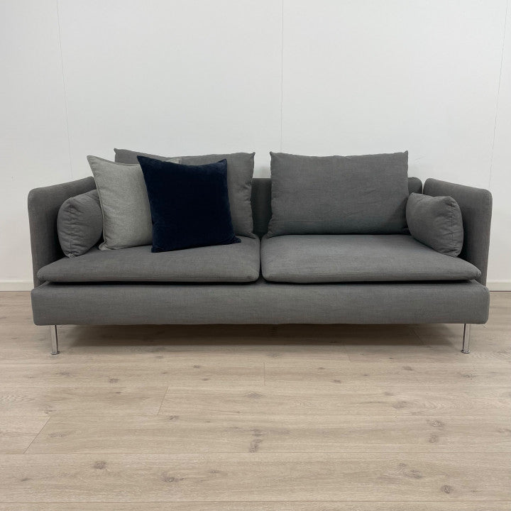 Nyrenset | Grå IKEA Söderhamn 3-seter sofa