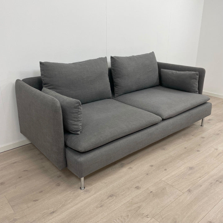 Nyrenset | Grå IKEA Söderhamn 3-seter sofa