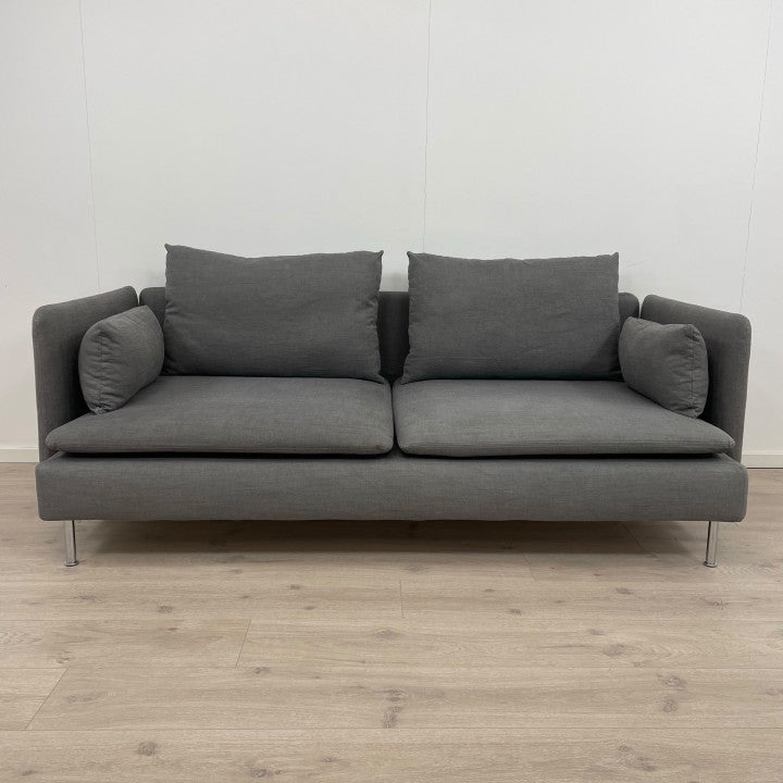 Nyrenset | Grå IKEA Söderhamn 3-seter sofa