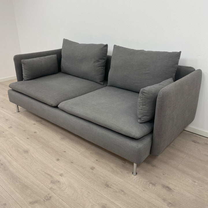 Nyrenset | Grå IKEA Söderhamn 3-seter sofa