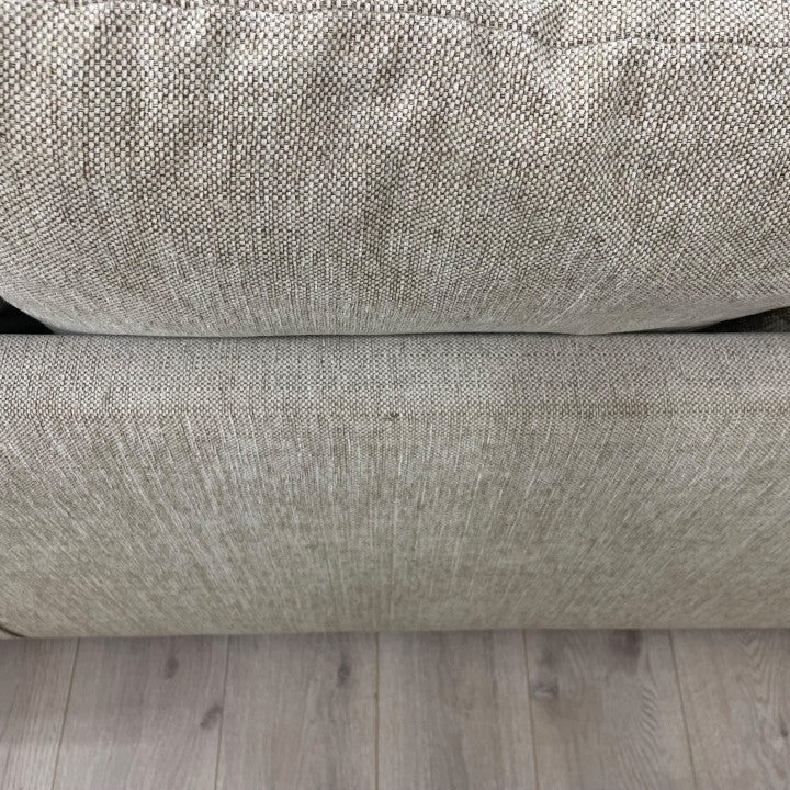 Nyrenset | Beige Bellus hjørnesofa med åpen ende