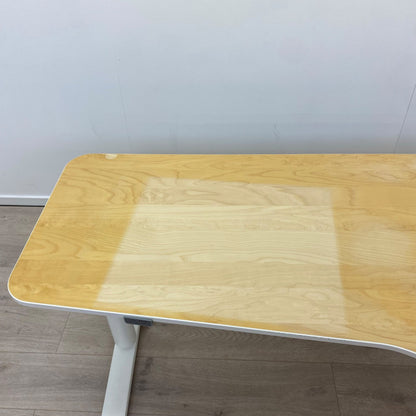 Elektriske hev/senk skrivebord med høyresving