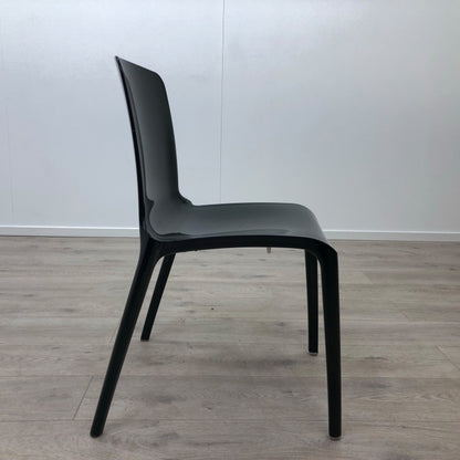 KAST - Sort transparent plaststol