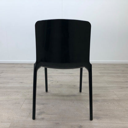 KAST - Sort transparent plaststol