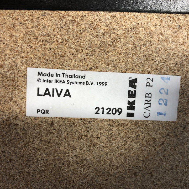 IKEA LAIVA bord i sort