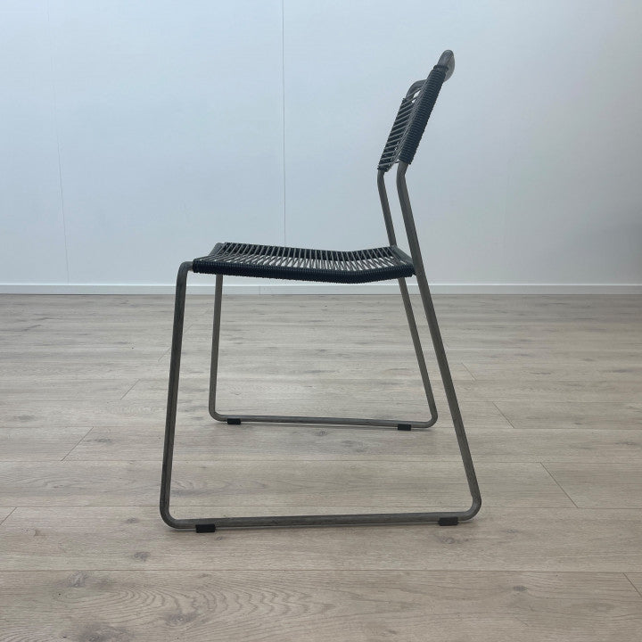 Mørkegrå design stol