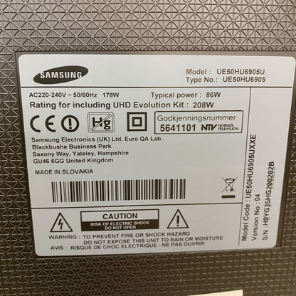 Samsung UE50HU6905U Smart-TV