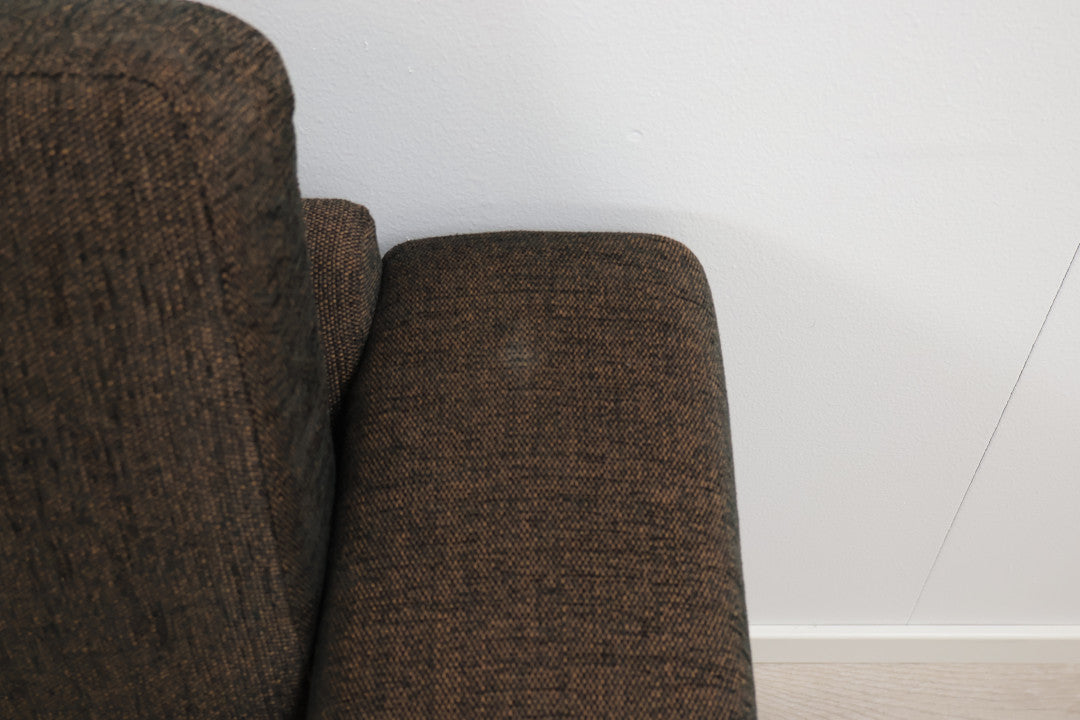 Nyrenset | Brun Palma 3-seter sofa fra Bohus
