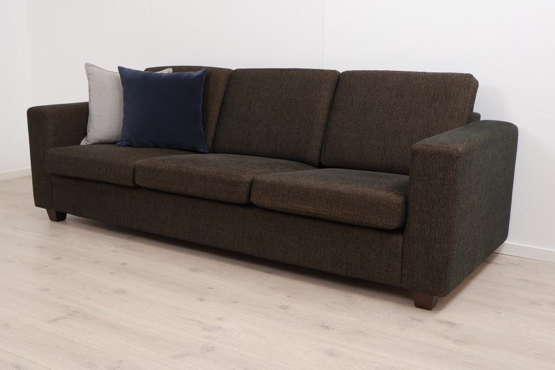 Nyrenset | Brun Palma 3-seter sofa fra Bohus