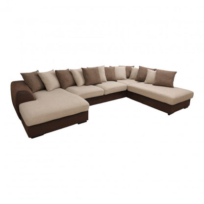 Nyrenset | Cuba u-sofa med sjeselong fra Trademax