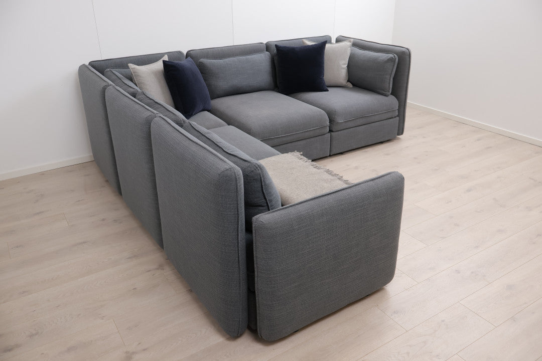 Nyrenset | IKEA Vallentuna hjørnesofa/modulsofa med 2 stk sovemoduler