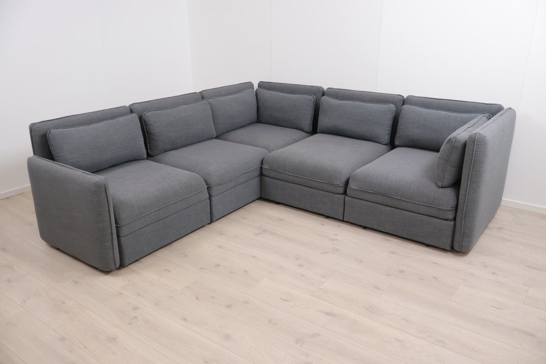 Nyrenset | IKEA Vallentuna hjørnesofa/modulsofa med 2 stk sovemoduler