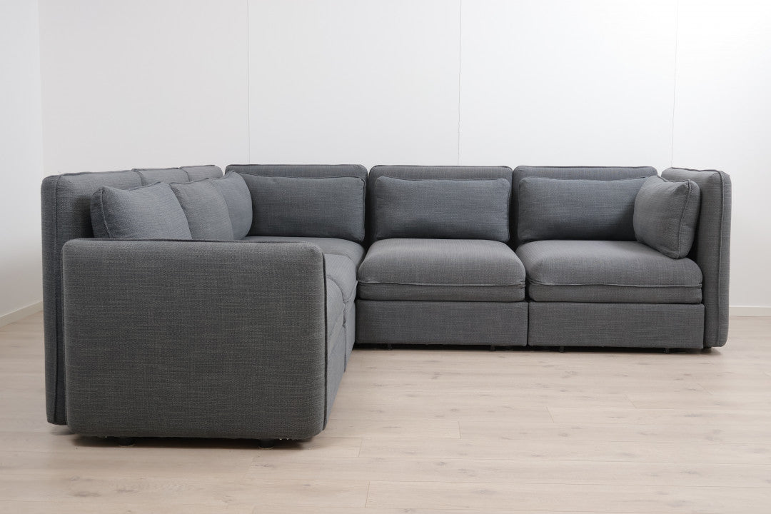 Nyrenset | IKEA Vallentuna hjørnesofa/modulsofa med 2 stk sovemoduler